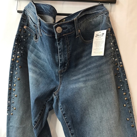 NWT Girlfriend Jeans by Seven - Picture 1 of 6